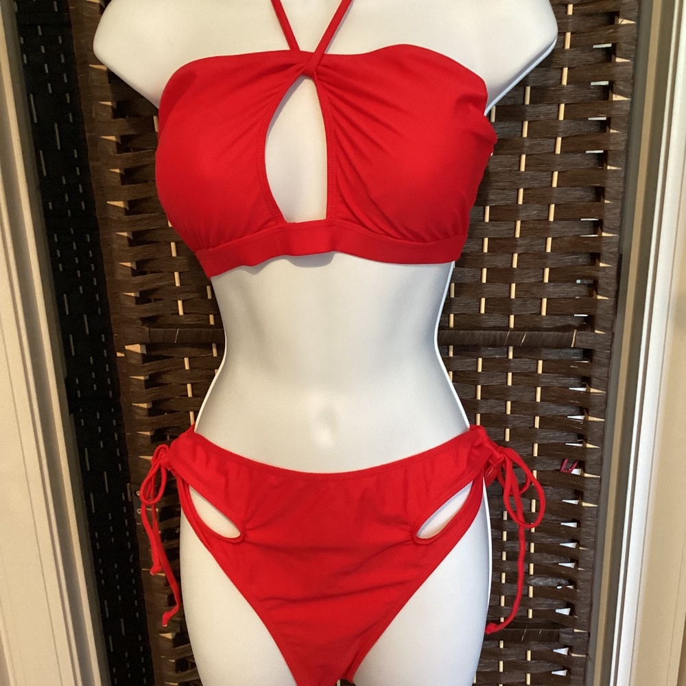 Halter Neck Tie SEXY 2 PC SET BIKINI